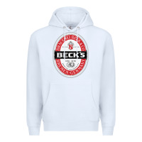 White Beck’s-Dark Premium Hoodie - SnappyArt
