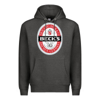 Charcoal Heather Beck’s-Dark Premium Hoodie - SnappyArt