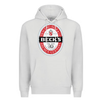 Dove Grey Beck’s-Dark Premium Hoodie - SnappyArt