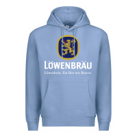 Colony Blue lowenbrau Premium Hoodie - SnappyArt