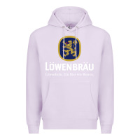Lilac lowenbrau Premium Hoodie - SnappyArt