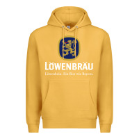 Mustard lowenbrau Premium Hoodie - SnappyArt
