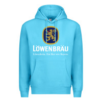Ocean Blue lowenbrau Premium Hoodie - SnappyArt