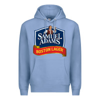 Colony Blue samuel adams Premium Hoodie - SnappyArt