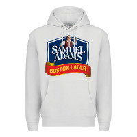 Dove Grey samuel adams Premium Hoodie - SnappyArt