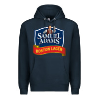 Navy samuel adams Premium Hoodie - SnappyArt