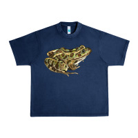 Navy northern leopard frog Urban Heavy Tee - LillyAllenDesigns