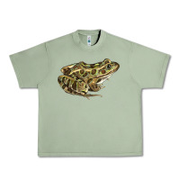 Oil Green northern leopard frog Urban Heavy Tee - LillyAllenDesigns