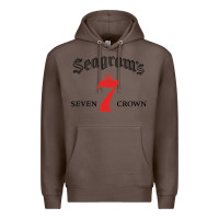 Coffee Seagrams 7 Bk 1.png Premium Hoodie - SnappyArt