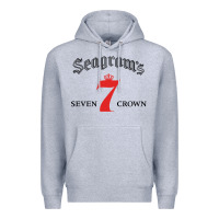 Heather Grey Seagrams 7 Bk 1.png Premium Hoodie - SnappyArt