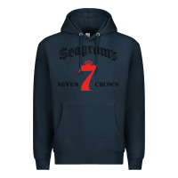 Navy Seagrams 7 Bk 1.png Premium Hoodie - SnappyArt