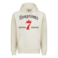 Oatmeal Heather Seagrams 7 Bk 1.png Premium Hoodie - SnappyArt