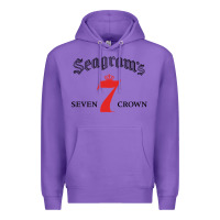 Purple Seagrams 7 Bk 1.png Premium Hoodie - SnappyArt