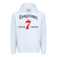 White Seagrams 7 Bk 1.png Premium Hoodie - SnappyArt