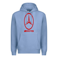 Colony Blue amg Premium Hoodie - SnappyArt