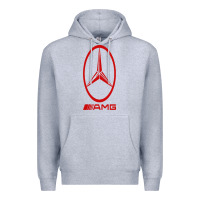Heather Grey amg Premium Hoodie - SnappyArt