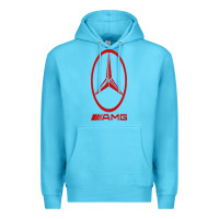 Ocean Blue amg Premium Hoodie - SnappyArt