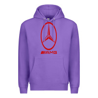 Purple amg Premium Hoodie - SnappyArt