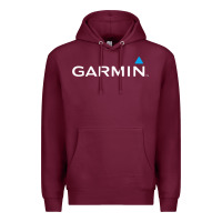 Burgundy Official Garmin Original Merchandise Premium Hoodie - SnappyArt
