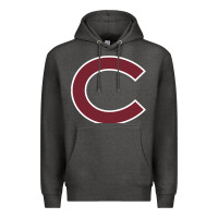 Charcoal Heather colgate vintage Premium Hoodie - SnappyArt