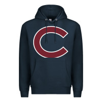 Navy colgate vintage Premium Hoodie - SnappyArt