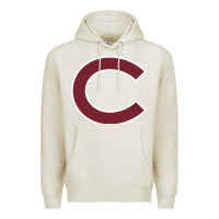 Oatmeal Heather colgate vintage Premium Hoodie - SnappyArt