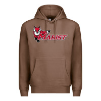 Chestnut cool,marist,red,foxes Premium Hoodie - SnappyArt