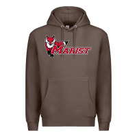 Coffee cool,marist,red,foxes Premium Hoodie - SnappyArt