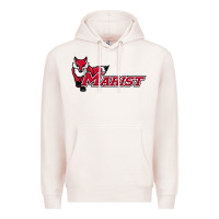 Pale Pink cool,marist,red,foxes Premium Hoodie - SnappyArt