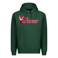 Sports Green cool,marist,red,foxes Premium Hoodie - SnappyArt