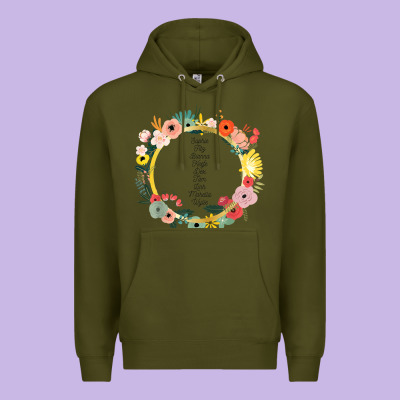 Keeper Of The Lost Cities Characters Flowers Premium Hoodie Designed By Snappyart