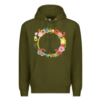 Army Green Keeper of the Lost Cities Characters Flowers Premium Hoodie - SnappyArt