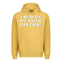 Antique Gold I Shaved My Balls For This The Premium Hoodie - SnappyArt