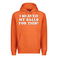 Carrot I Shaved My Balls For This The Premium Hoodie - SnappyArt