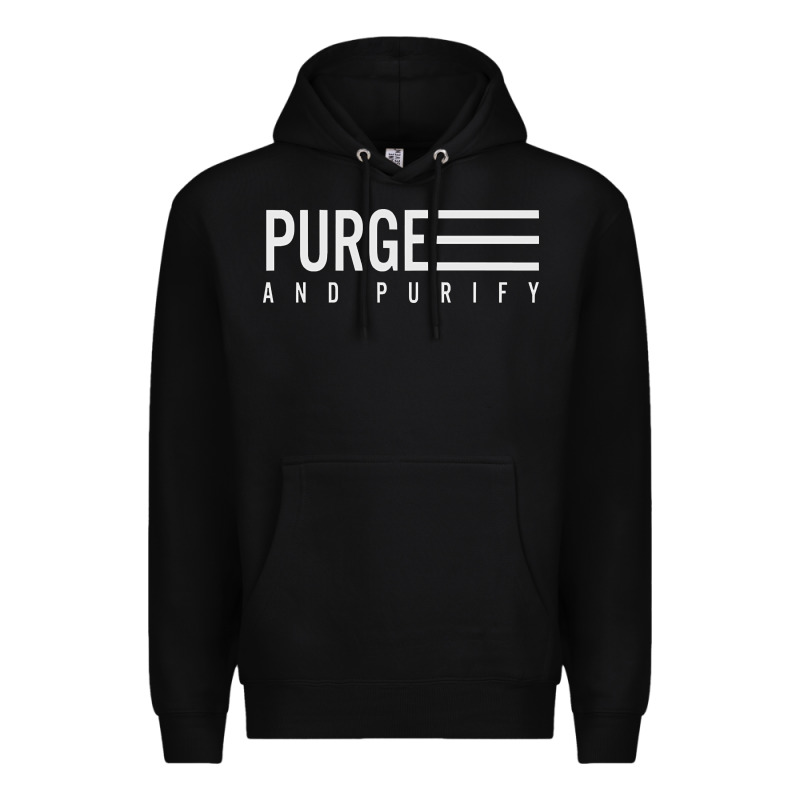 Purge And Purify Graphic Premium Hoodie by SnappyArt | Teevron