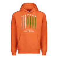 Carrot pakistan air force shirt   pakistani flag men women kids t shirt Premium Hoodie - SnappyArt