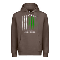 Coffee pakistan air force shirt   pakistani flag men women kids t shirt Premium Hoodie - SnappyArt