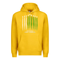 Lemon pakistan air force shirt   pakistani flag men women kids t shirt Premium Hoodie - SnappyArt