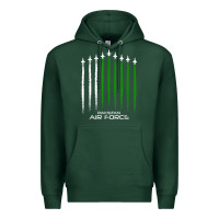 Sports Green pakistan air force shirt   pakistani flag men women kids t shirt Premium Hoodie - SnappyArt