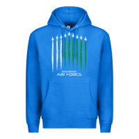 True Royal pakistan air force shirt   pakistani flag men women kids t shirt Premium Hoodie - SnappyArt