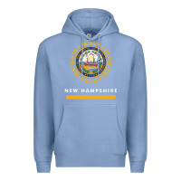 Colony Blue new hampshire state flag new Premium Hoodie - SnappyArt