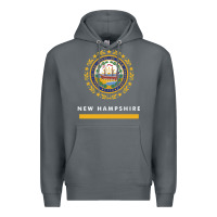Rock new hampshire state flag new Premium Hoodie - SnappyArt