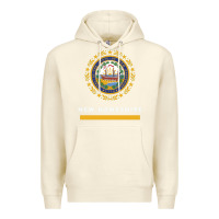 Sandshell new hampshire state flag new Premium Hoodie - SnappyArt