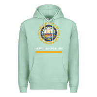 Seafoam new hampshire state flag new Premium Hoodie - SnappyArt