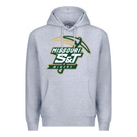 Heather Grey Missouri S&T Miners Premium Hoodie - SnappyArt