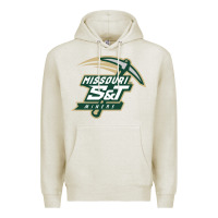 Oatmeal Heather Missouri S&T Miners Premium Hoodie - SnappyArt