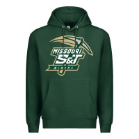 Sports Green Missouri S&T Miners Premium Hoodie - SnappyArt