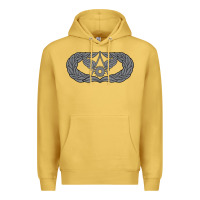 Antique Gold Air Force Civil Engineer Badge Premium Hoodie - SnappyArt