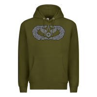 Army Green Air Force Civil Engineer Badge Premium Hoodie - SnappyArt