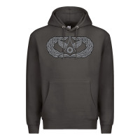 Smoke Air Force Civil Engineer Badge Premium Hoodie - SnappyArt